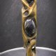 Wisiorek z naturalnego drewna Lipy i labradoryt – rękodzieło z duszą - prezent dla kobiety dla niej Unique Jewelry Design; Luxury Wooden