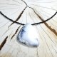 Naszyjnik opal dendrytowy naszs6