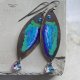 Kolczyki Fish with Rainbow Tail