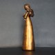 Rzeźba złoty Anioł z Gwiazdą wys. 13,5 cm