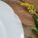 Talerz z angielskiej porcelany