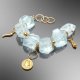 Statement - Kwarc blue /12.10.26/ - bransoletka
