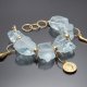 Statement - Kwarc blue /12.10.26/ - bransoletka
