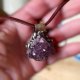 Surowy Ametyst – Naszyjnik Styl RAW | Osobisty Amulet