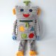 Robot przytulanka, poduszka dekoracyjna, zabawka edukacyjna
