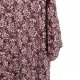 JACKIE bluzka ażurowa koronka wzór bordo 52 6XL