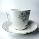 Stara filiżanka porcelanowa Śląsk kwiaty i złocenia Vintage Antyk 1900 r XIX wiek
