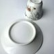 Stara filiżanka porcelanowa Śląsk kwiaty i złocenia Vintage Antyk 1900 r XIX wiek