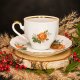Niemiecka porcelana Mitterteich – filiżanka ze spodkiem w róże