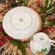 Niemiecka porcelana Mitterteich – filiżanka ze spodkiem w róże