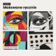 Dwa Światy – obraz ręcznie malowany 40×40 cm, pop-art, akryl na MDF