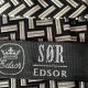 krawat jedwabny elegancki fakturowy SOR EDSORE PURE SILK