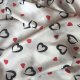 100 % SILK efektowny szal jedwabny 36 x 136