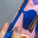Etui na klucze z weluru w figi – praktyczne etui handmade