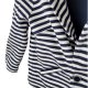TOPSHOP krótka marynarka żakiet marine paski 40 L