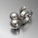 Alloys Collection /Ball silver/ vol. 3 - kolczyki