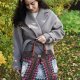 Duża torebka na szydełku granny square – shopperka handmade boho