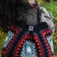 Duża torebka na szydełku granny square – shopperka handmade boho