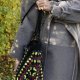 Duża torebka na szydełku granny square – shopperka handmade boho