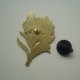METALOWA EMALIOWANA PRZYPINKA PIN KWIAT LILIA LILIE
