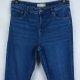 Next slim jeans mid rise spodnie dżins 16L / 44