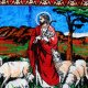 DOBRY PASTERZ duża makatka na ścianę 115x160cm