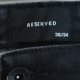 RESERVED Jeansy czarne
