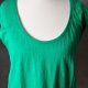 Top lniany len letni zielony XS S