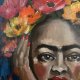 Frida Kahlo obraz ręcznie malowany