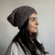 Kolorowa czapka beanie wełniana z alpaką – ręcznie wykonana w Polsce