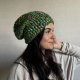 Kolorowa czapka beanie wełniana z alpaką – ręcznie wykonana w Polsce