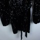 Boohoo kopertowa welurowa sukienka cekiny 12 / 40