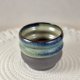 Kubek "brzuszek" bez ucha, ceramiczny matchawan, handmade, ciemnobrązowa kamionka