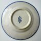 Talerzyk Spodek Tułowice Porcelit PRL Vintage niebieski ombre Retro Polski Design