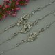Bransoletka regulowana labradoryt zielony wire wrapping, stal chirurgiczna,