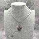 Wisiorek chainmaille - stalowa gwiazda