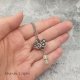 Wisiorek chainmaille - prehnit