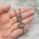 Wisiorek chainmaille - magiczny labradoryt