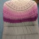 Narzutka / chusta half-circle Wildberry / kolory fioletu