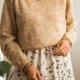 Melanżowy sweter nowy M