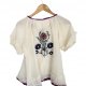 ODD MOLLY folkowa unikatowa bluzka haft 40/42 L/XL