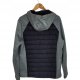 4F kurtka męska hybrydowa softshell pikowanie L
