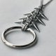 Gotycka zawieszka z kolcami i dużym ringiem – industrial, punk, dark alternative męska damska unisex męski damski