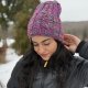 Kolorowa czapka beanie wełniana z alpaką – ręcznie wykonana w Polsce