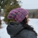 Kolorowa czapka beanie wełniana z alpaką – ręcznie wykonana w Polsce