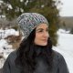 Kolorowa czapka beanie wełniana z alpaką – ręcznie wykonana w Polsce