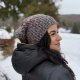 Kolorowa czapka beanie wełniana z alpaką – ręcznie wykonana w Polsce