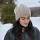 Kolorowa czapka beanie wełniana z alpaką – ręcznie wykonana w Polsce