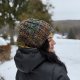 Kolorowa czapka beanie wełniana z alpaką – ręcznie wykonana w Polsce