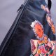 Torba z cekinami Welurowa Boho Kwiaty